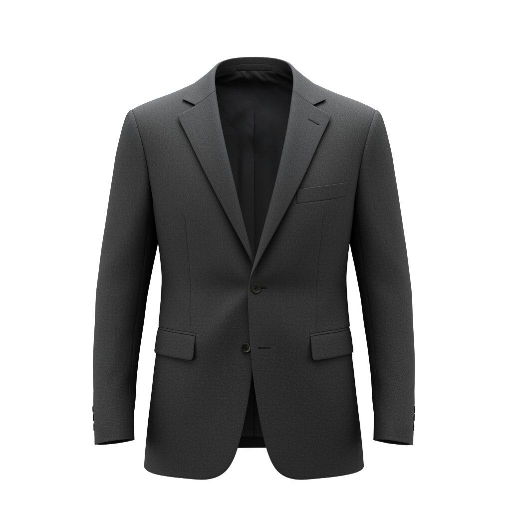 Milano Dark Grey Charcoal Suit
