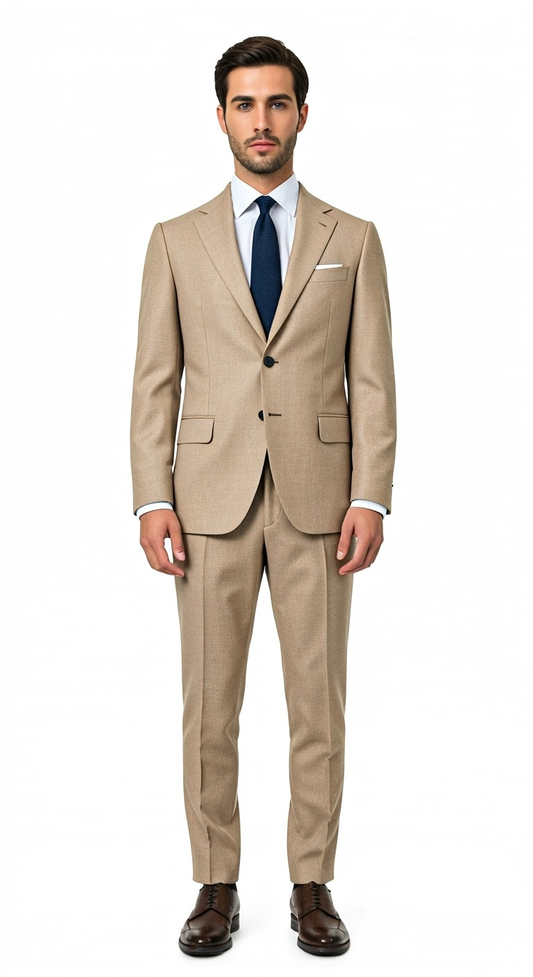 Genova Beige Suit