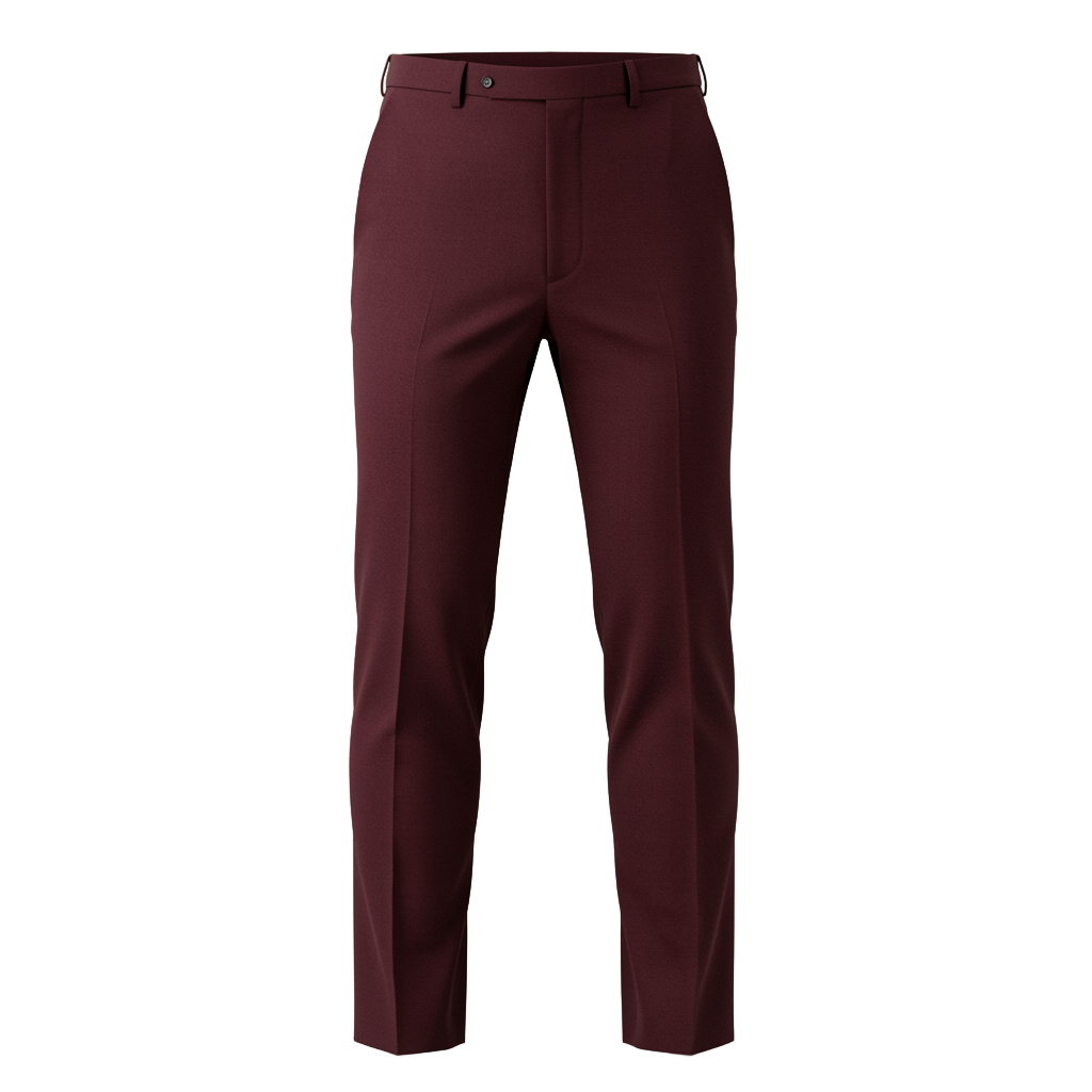 Roma Burgundy Suit