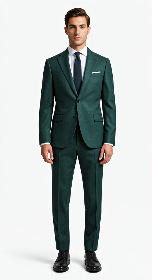 Venezia Dark Green Suit